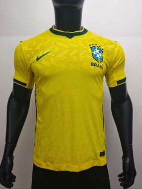 Brazil National Team Yellow Soccer Jersey